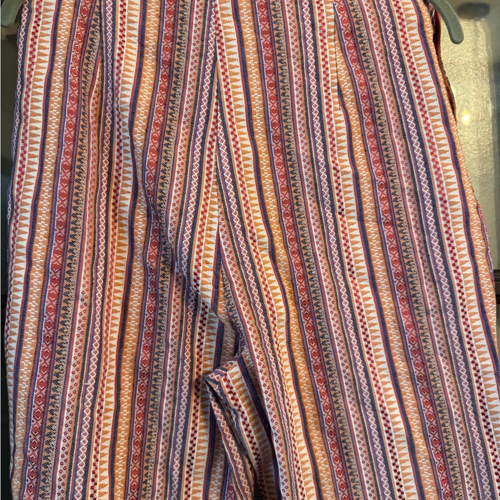 Cider Multicolor Patterned Fabric - image 4